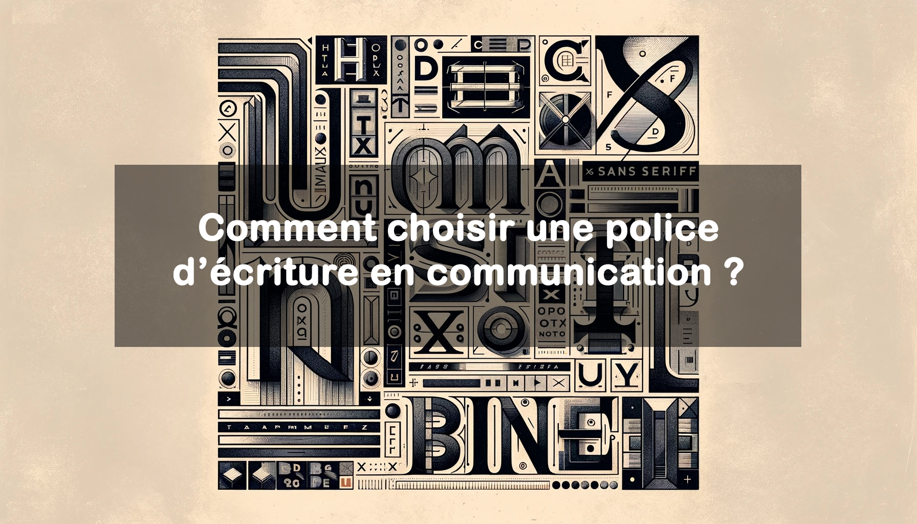 Police d écriture communication Comment la choisir Club Entreprise