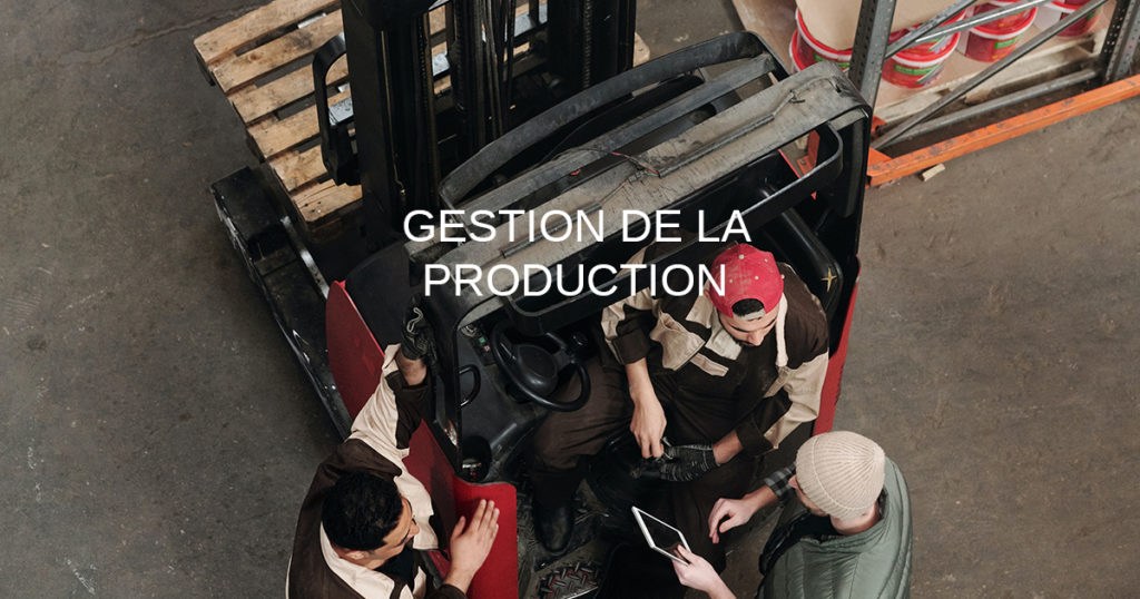 gestion de la production definition