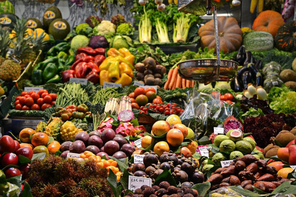 vente de fruits et legumes