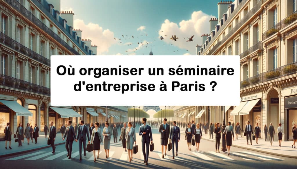 Où organiser un séminaire d'entreprise à Paris