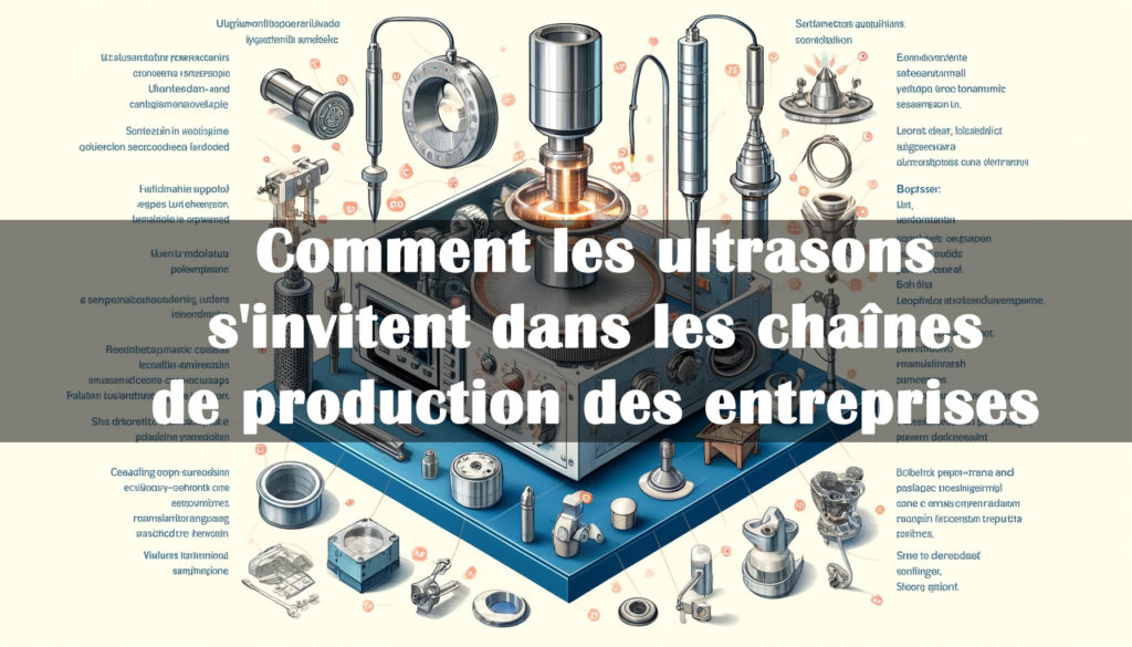 utilisation des ultrasons dans les chaines de production