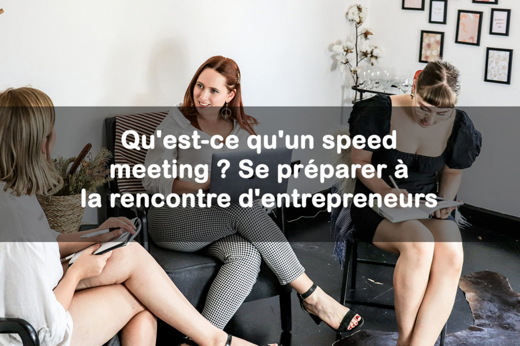 speed meeting definition